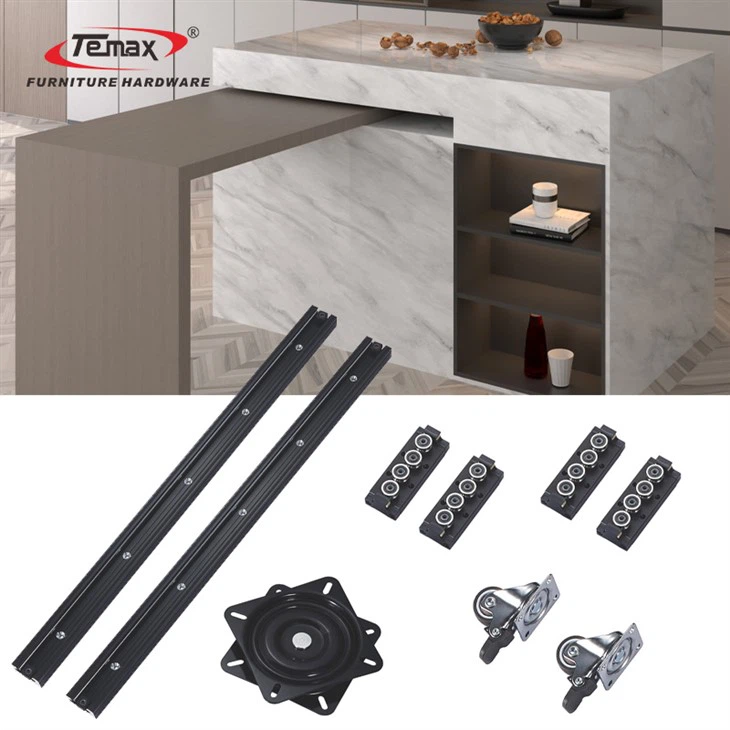 Temax Island Sliding 90 Degree Rotating Table system DB5016T