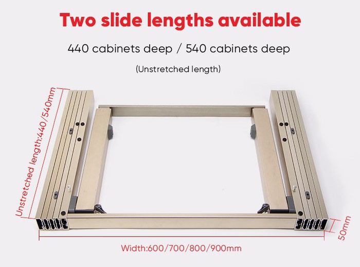 TEMAX Invisible Pull-Out Table Rail space-saving furniture hardware DB5001T 02 TEMAX Invisible Pull-Out Table Rail space-saving furniture hardware DB5001T 02