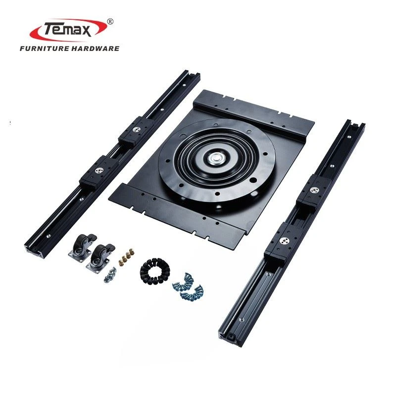 TEMAX Heavy-duty 90° Rotating Island Table Slide Rail DB5015T factory