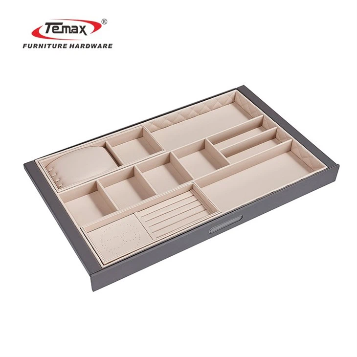 Wardrobe Hardware Damping Jewelry Leather Box W-A002